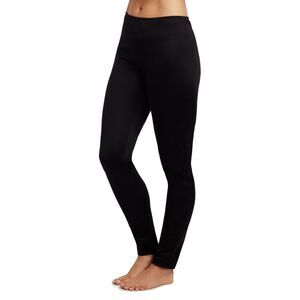 Cuddl Duds Women's Layering Leggings Black M